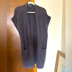 Barefoot Dreams Women's Gray Poncho